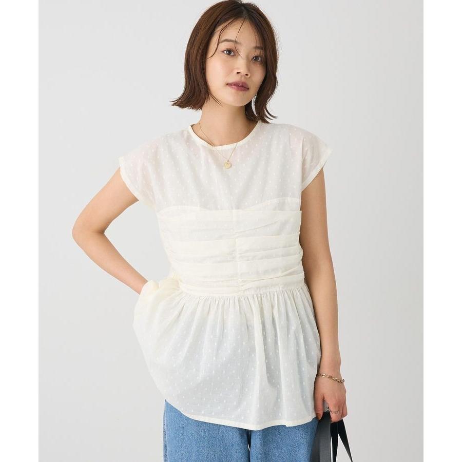 インド綿ドット刺繍ブラウス : マルイ(丸井)Yahoo!店 - 通販 - Yahoo