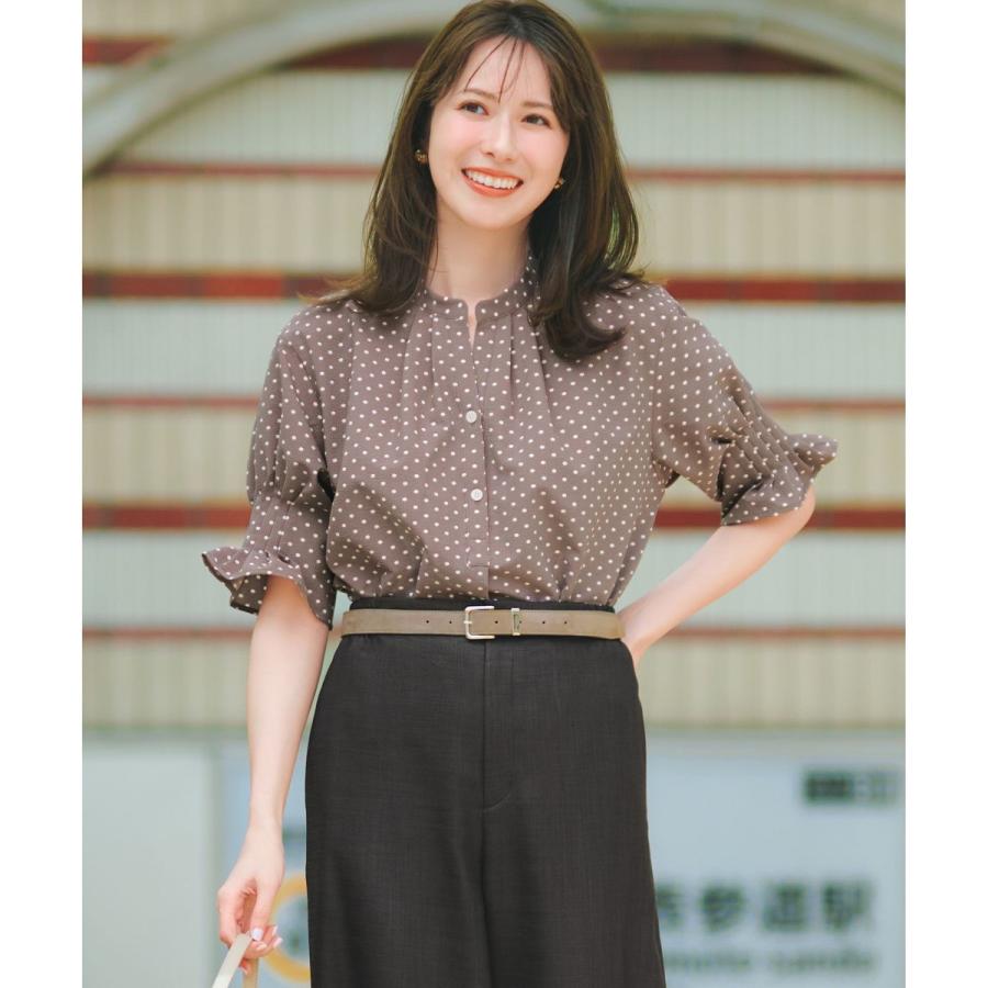 23区（ニジュウサンク） 【WEB＆一部店舗限定/洗える】ドットプリント