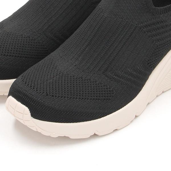 SKECHERS スリップインズ UNO WEDGE 黒 25cm SKECHERS（スケッチャーズ） SKECHERS/スケッチャーズ/UNO WEDGE/ウノ