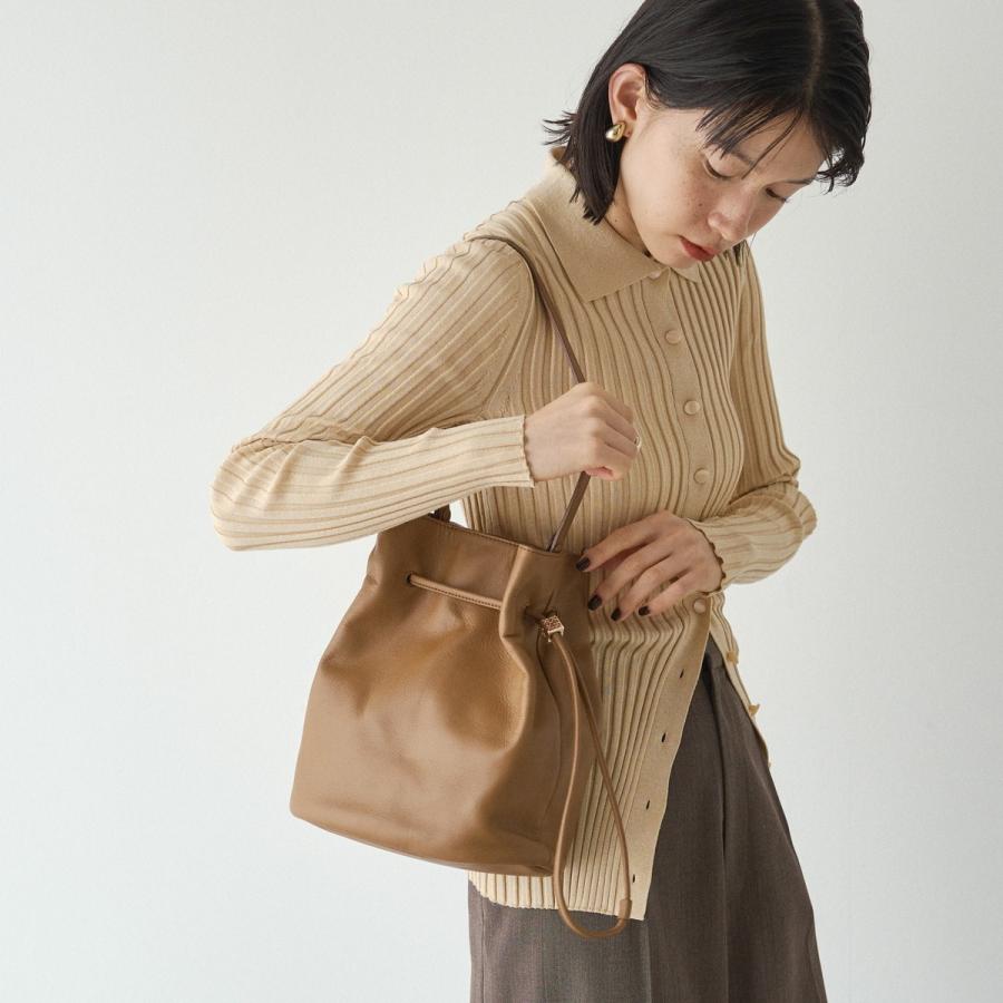russet（ラシット） レザー巾着バケットバッグ(CE-1614) : マルイ(丸井 