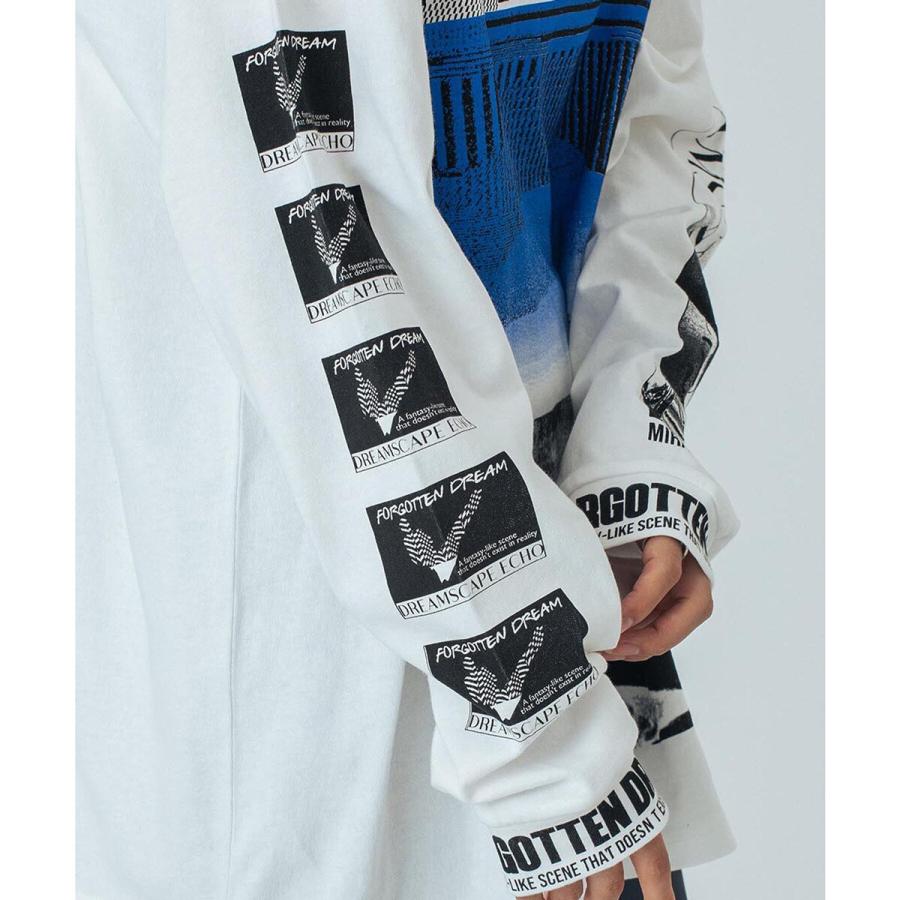 ROSE BUD（ローズバッド） OKIRAKU×ROSEBUD/GRAPHIC LONG SLEEVE TEE