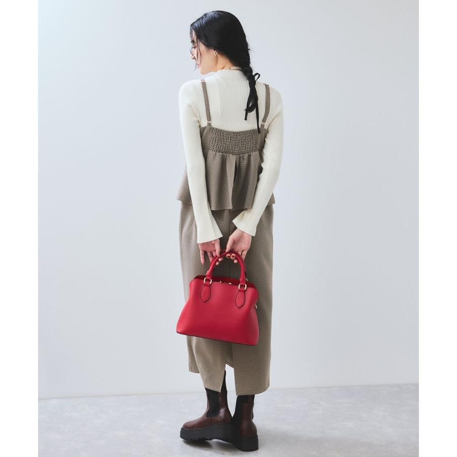 VIS（ビス） 【WEB限定】【美easy】ウーリッシュ ペプラム切替キャミ