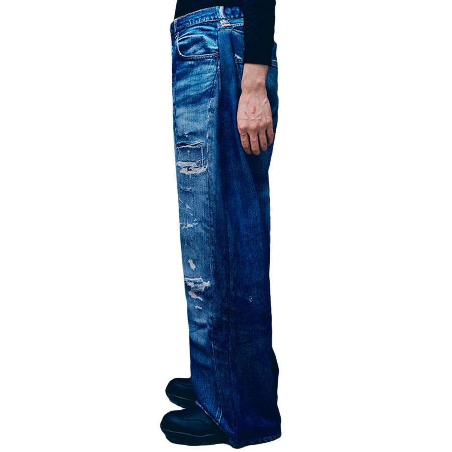 TALKING ABOUT THE ABSTRACTION プリントワイドパンツ