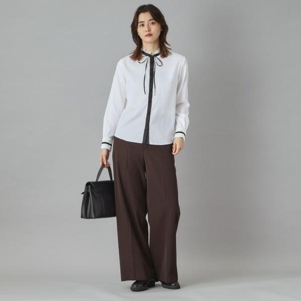 DRESSTERIOR（ドレステリア） 【洗えるコットン100％】フリルカラー