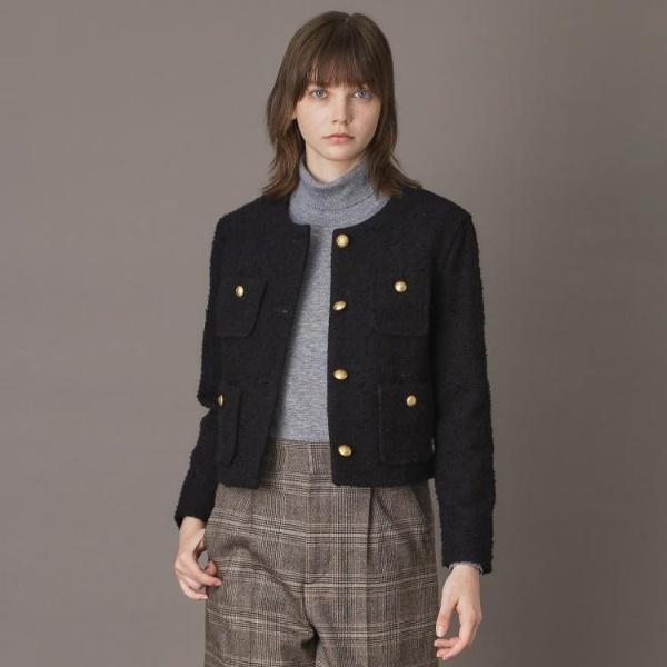 極美品✨ドレステリア DRESSTERIOR ツイードスカートセットアップスーツ スタイリスト福田麻琴さんコラボ】レースツイードスカート（マキシ