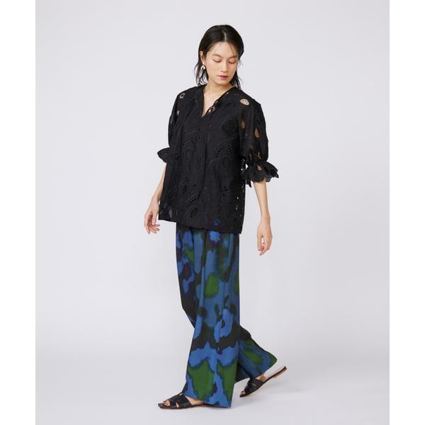 《大きいサイズ》レースブラウス《la veille by SUPERIOR CLOSET》