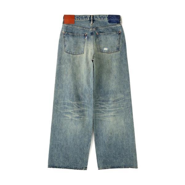 SUGARHILL／シュガーヒル／DAMAGED MODERN DENIM PANTS WIDE C