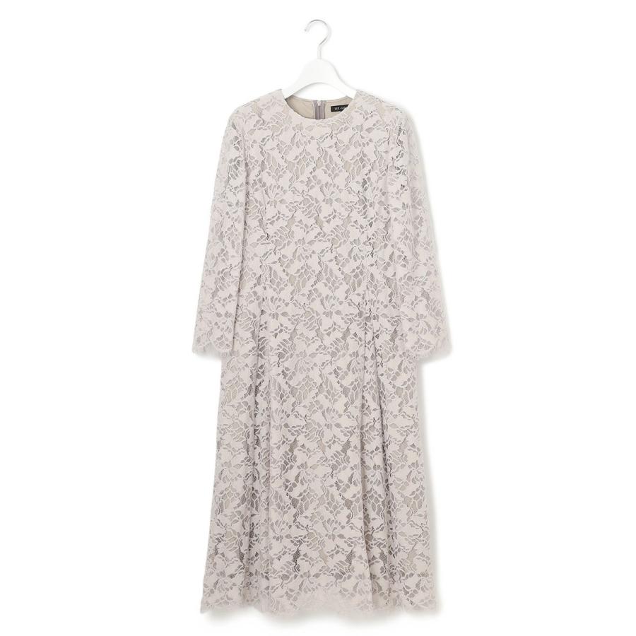 23区 【APPLAUDIR】モールラインフラワーレース ドレス : マルイ(丸井