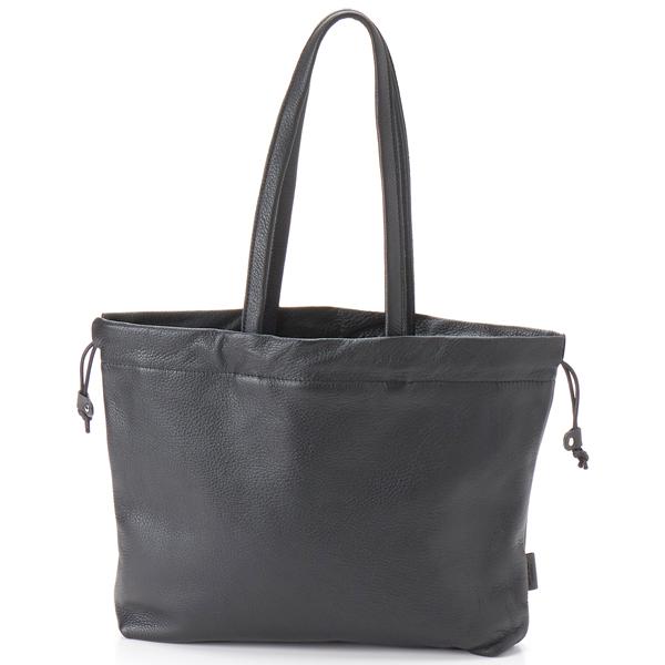美品 TIDEWAY タイドウェイ レザー 巾着 トートバッグ 黒 保存袋 本革 TIDEWAY（タイドウェイ） SHEETS 巾着 TOTE : マルイ(丸井)Yahoo!店