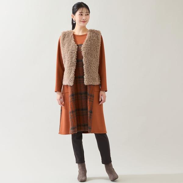 MISSEL（ミゼール） ふわふわフェイクファーベスト : マルイ(丸井