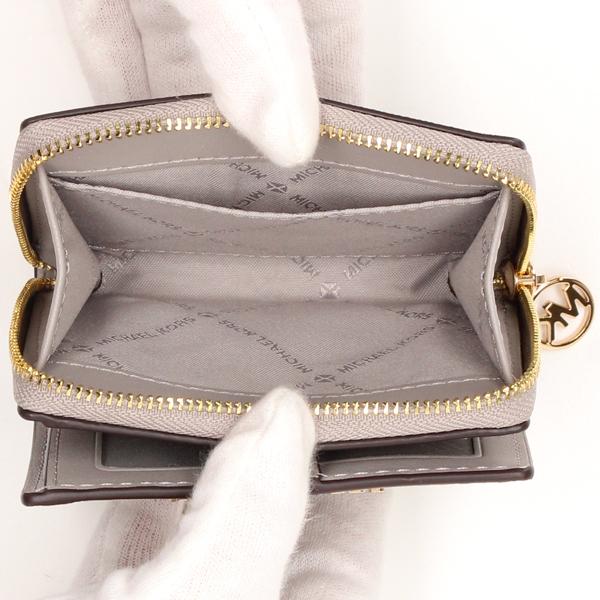 MICHAEL KORS JET SET TRAVEL ジップ チャーム ウォレット ミディアム