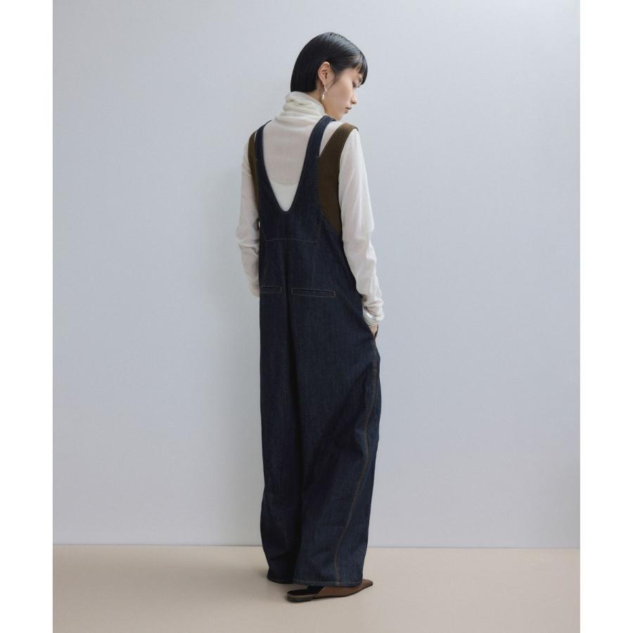 ADAM ET ROPE'（アダムエロペ） 【WEB限定】バイカラーサロペット