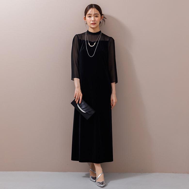 form forma（フォルムフォルマ） ベロアロングドレス/結婚式