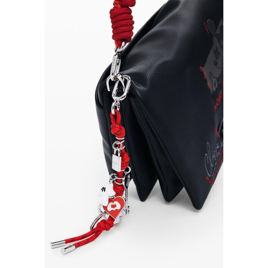Desigual（デシグアル） ミッキー チャーム付き2WAYハンドバッグ