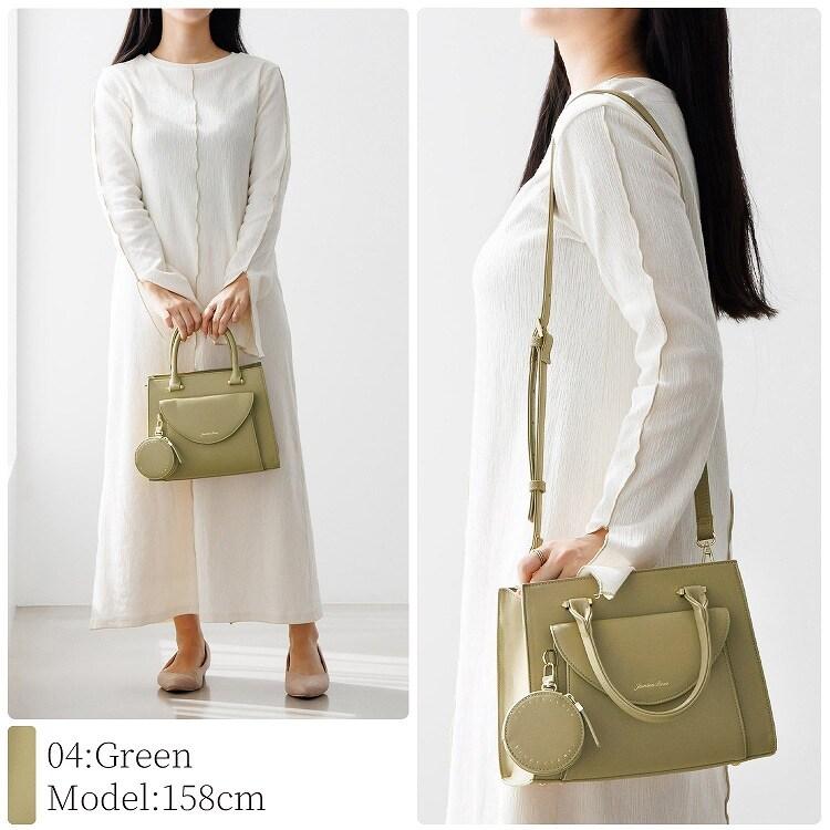 ジュエルナ ローズ（Jewelna Rose）/ハンドバッグ ショルダーバッグ 2WAY ポーチ付き ヴィクシー ジュエルナローズ Jewelna Rose（ジュエルナローズ） ハンドバッグ ショルダーバッグ