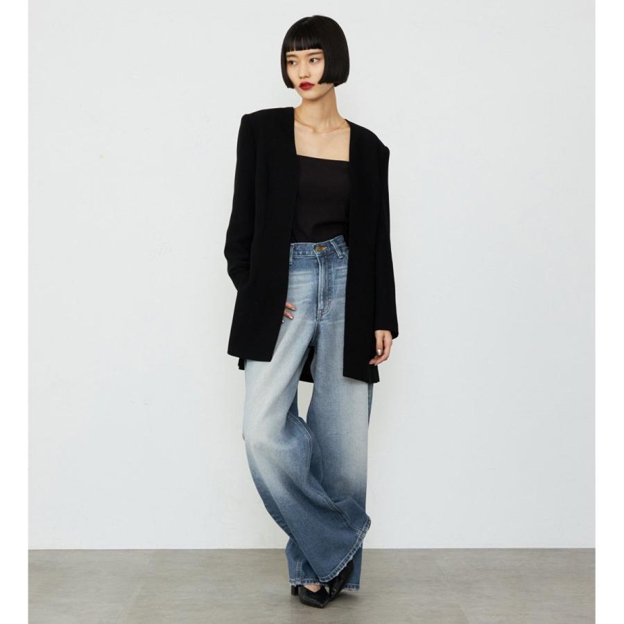 Lee（リー） ワイドデニムパンツ 上質コットン100％ : マルイ(丸井