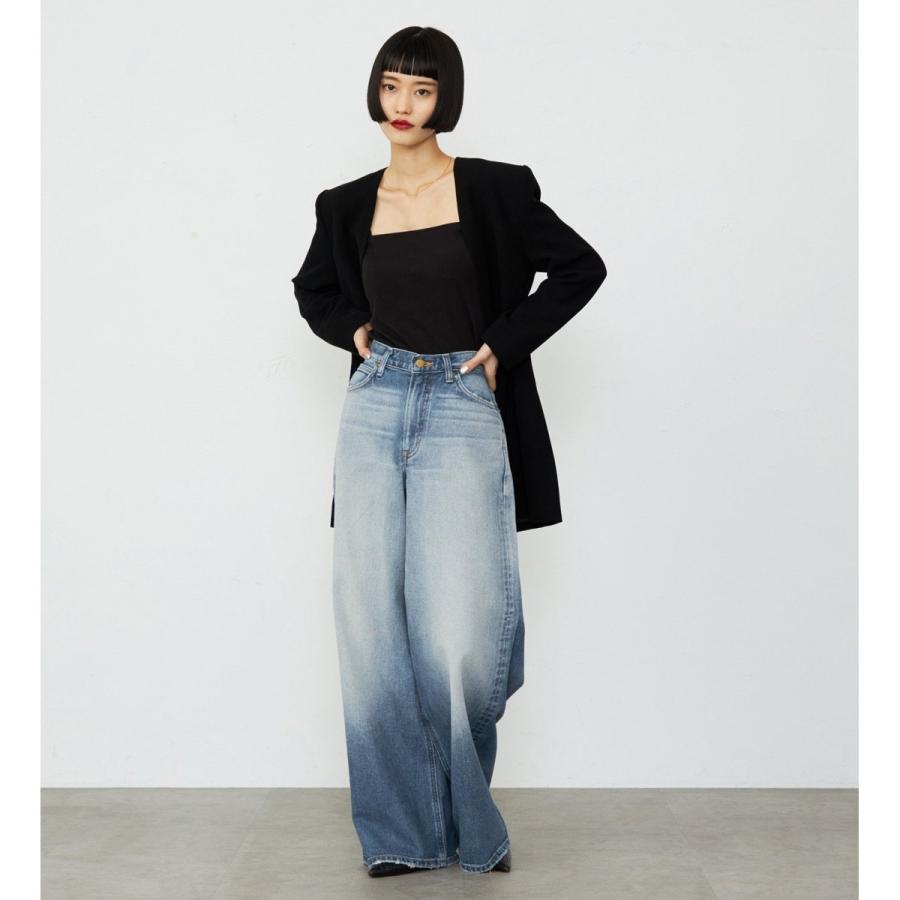 Lee（リー） ワイドデニムパンツ 上質コットン100％ : マルイ(丸井