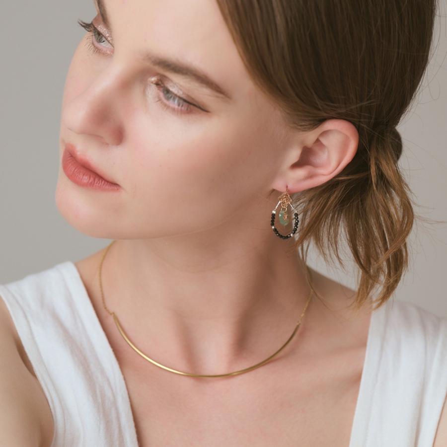 agete（アガット） K5アベンチュリンピアスチャーム : マルイ(丸井