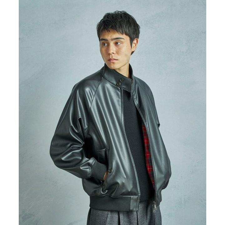【BARACUTA/バラクータ】別注フェイクレザーG9ハリントンジャケットの画像