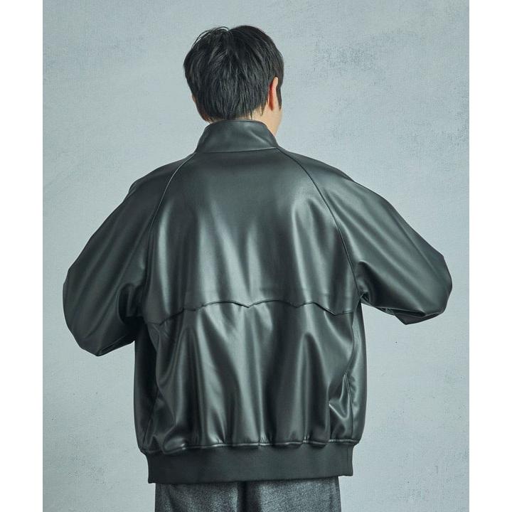 【BARACUTA/バラクータ】別注フェイクレザーG9ハリントンジャケットの画像