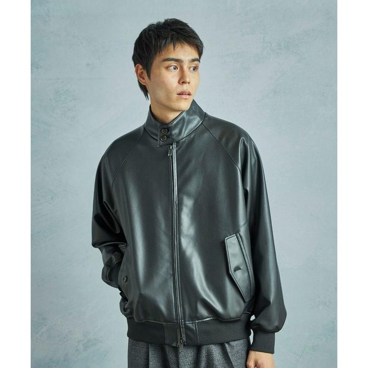 【BARACUTA/バラクータ】別注フェイクレザーG9ハリントンジャケットの画像