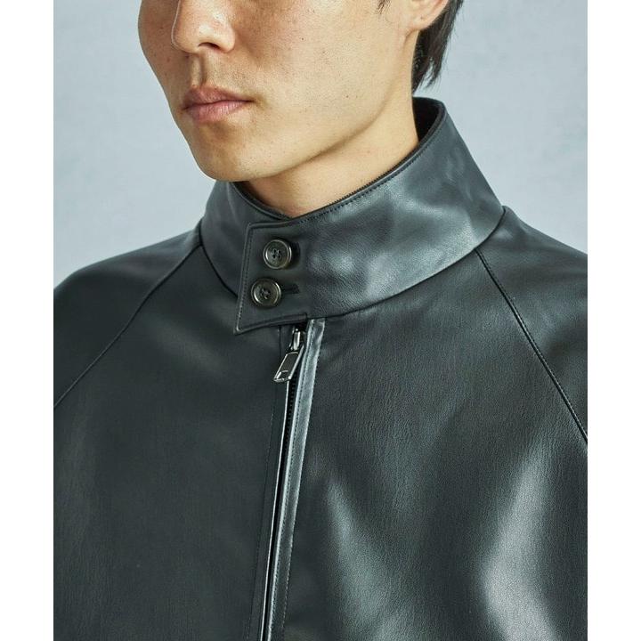 【BARACUTA/バラクータ】別注フェイクレザーG9ハリントンジャケットの画像