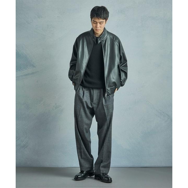 【BARACUTA/バラクータ】別注フェイクレザーG9ハリントンジャケットの画像