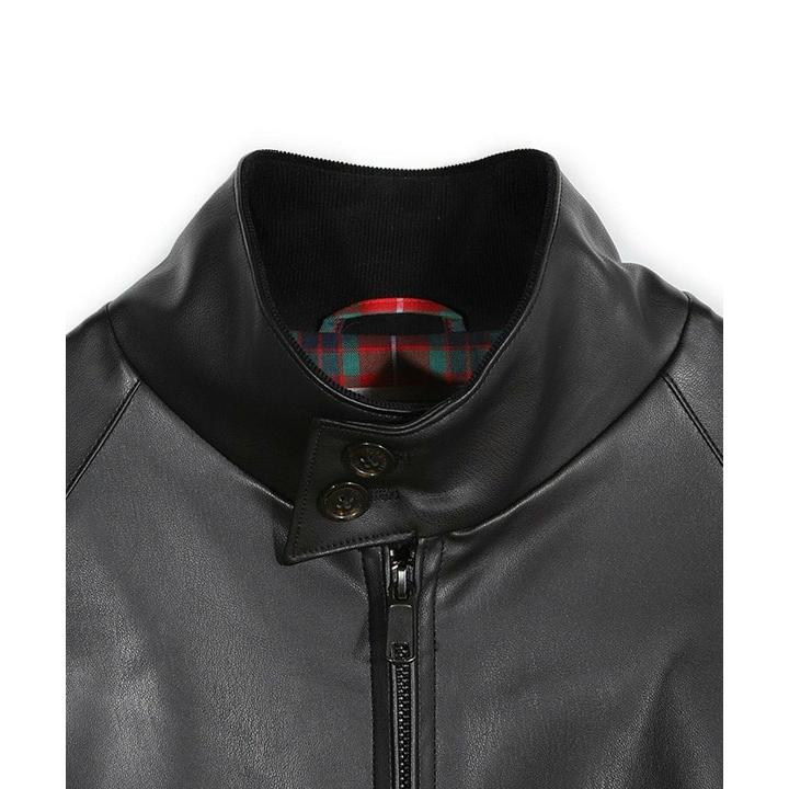【BARACUTA/バラクータ】別注フェイクレザーG9ハリントンジャケットの画像