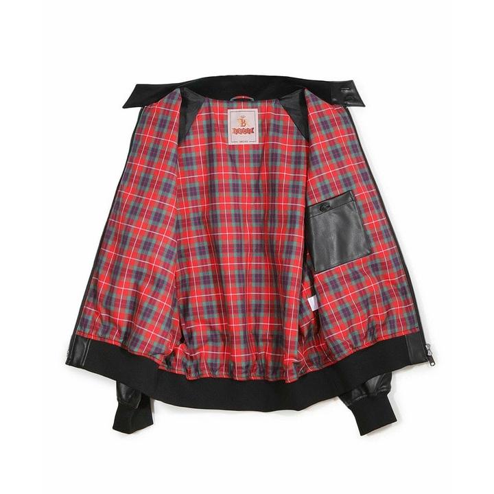 【BARACUTA/バラクータ】別注フェイクレザーG9ハリントンジャケットの画像