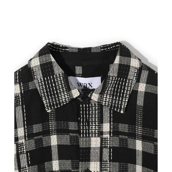 美品 希少 wax london バスケットシャツ チェック L ポルトガル製 美品 希少 wax london バスケットシャツ チェック L ポルトガル製 美品