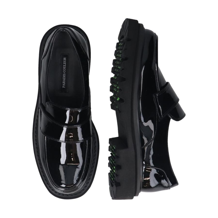 25秋冬新作◇PARADIS COULEUR◇3.5cmヒール◇防滑ソール撥水ローファー