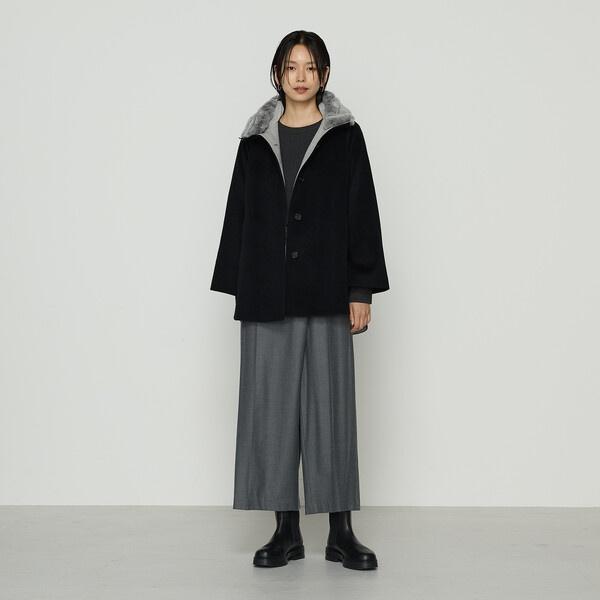 K.T KIYOKO TAKASE（K.T キヨコ タカセ） アンゴラウール ・Aライン