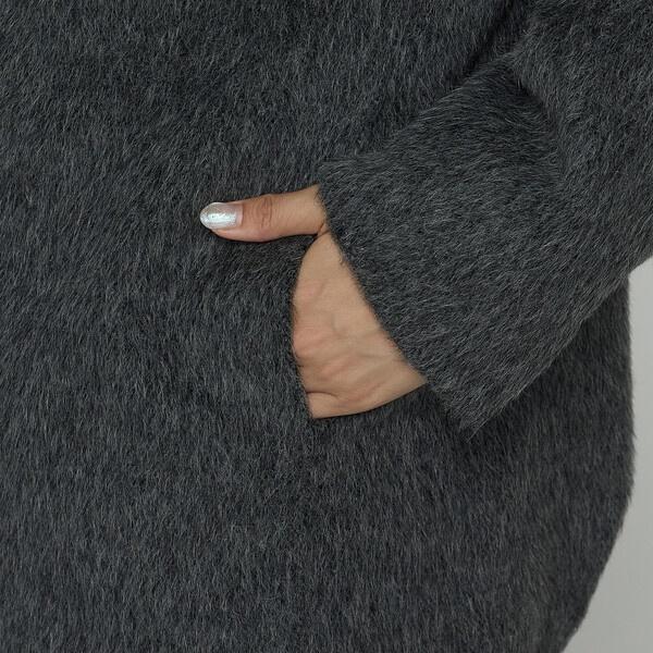 K.T KIYOKO TAKASE（K.T キヨコ タカセ） アルパカシャギー ノーカラー