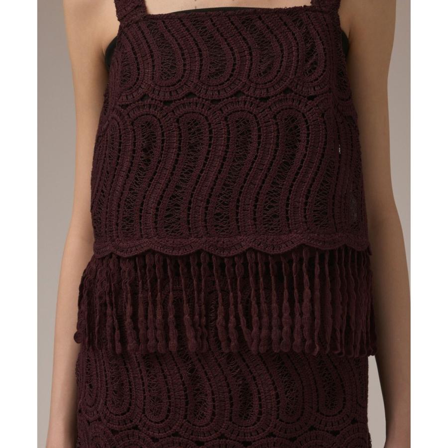 GRACE CONTINENTAL（グレースコンチネンタル） クロシェレースキャミ