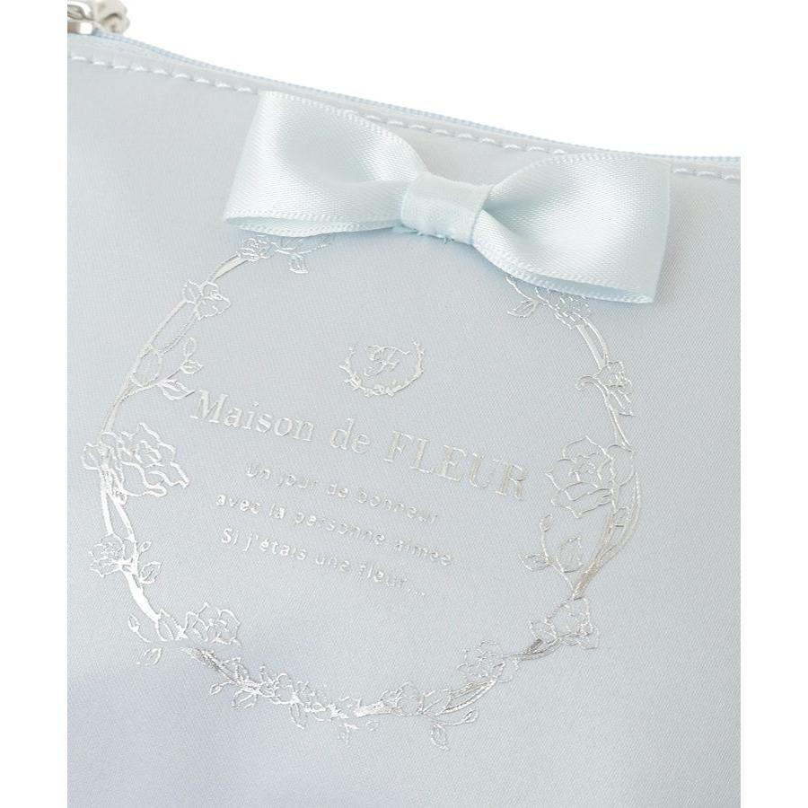 Maison de FLEUR（メゾンドフルール） サテンリボンティッシュケース