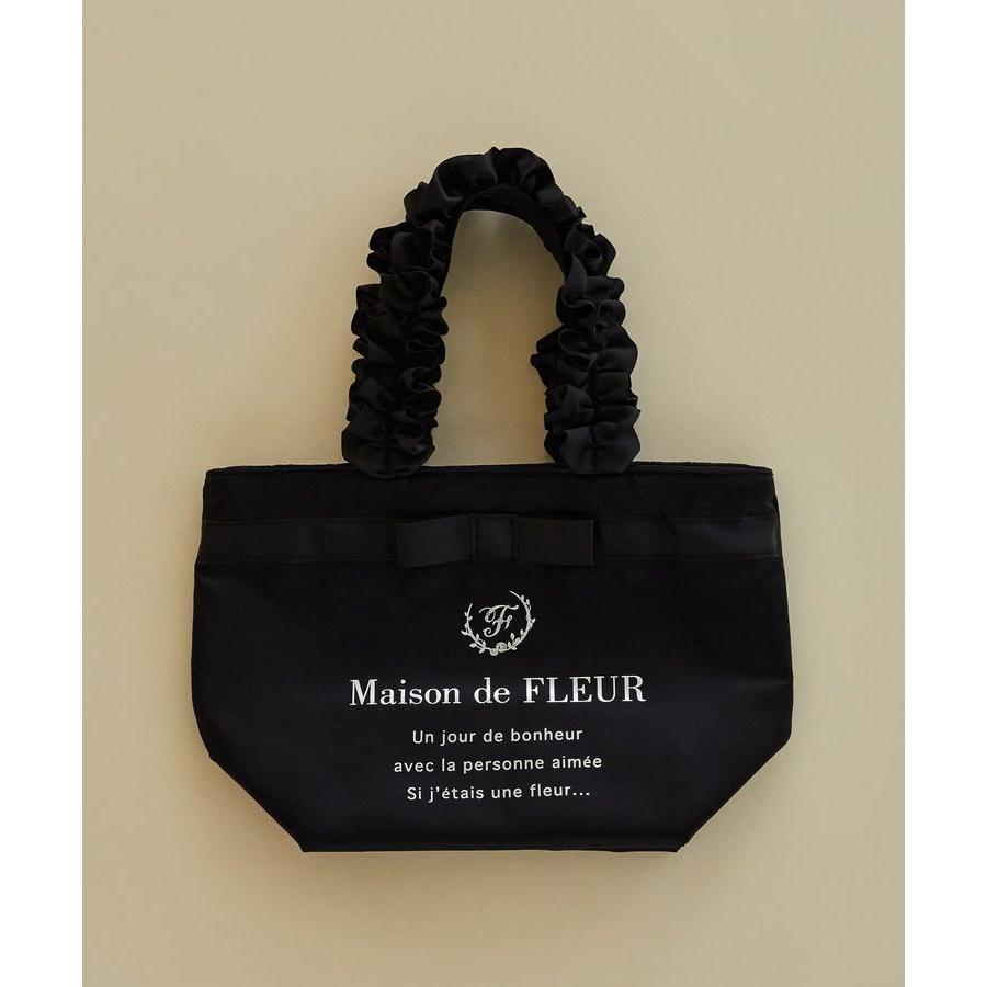 f*t様 ハンドメイド　ジョリーフルール　ポイズンベリーシーフ　フリルトート Ariel/フリルハンドルトート/Maison de FLEUR（メゾン ド フルール）の