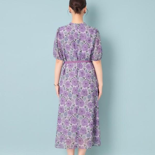 スーナウーナ（SunaUna）/【&yours project／SS〜L】レース柄プリーツワンピース SunaUna（スーナウーナ） 【＆yours project／SS〜L】レース柄プリーツ