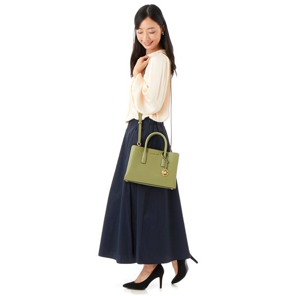 MICHAEL KORS（マイケルコース） RUTHIE ペブルレザー サッチェル