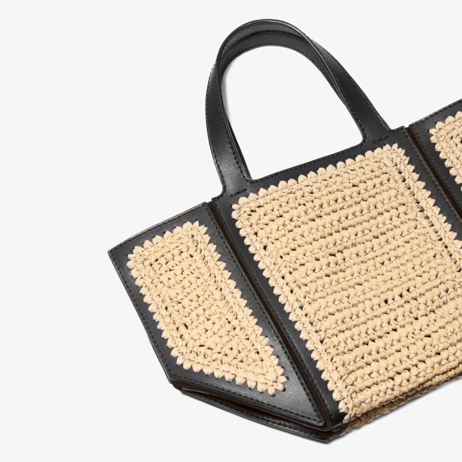 MICHAEL KORS（マイケルコース） JORDI ハンドクロシェ ＆ レザー