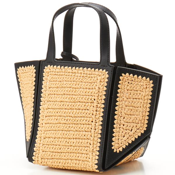 マイケルコース　JORDI ハンドクロシェ & レザー トート スモール MICHAEL KORS（マイケルコース） JORDI ハンドクロシェ ＆ レザー