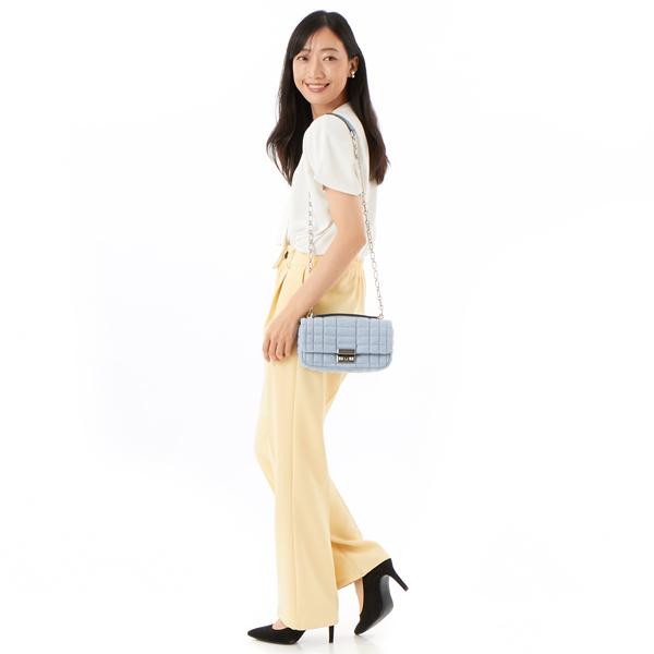 MICHAEL KORS（マイケルコース） TRIBECA キルト デニム ショルダー