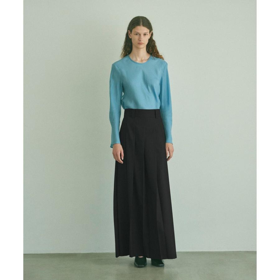 アダムエロペ（ADAM ET ROPE’）/【EMOELLE】フロントプリーツスカート ADAM ET ROPE'（アダムエロペ） 【EMOELLE】フロントプリーツスカート