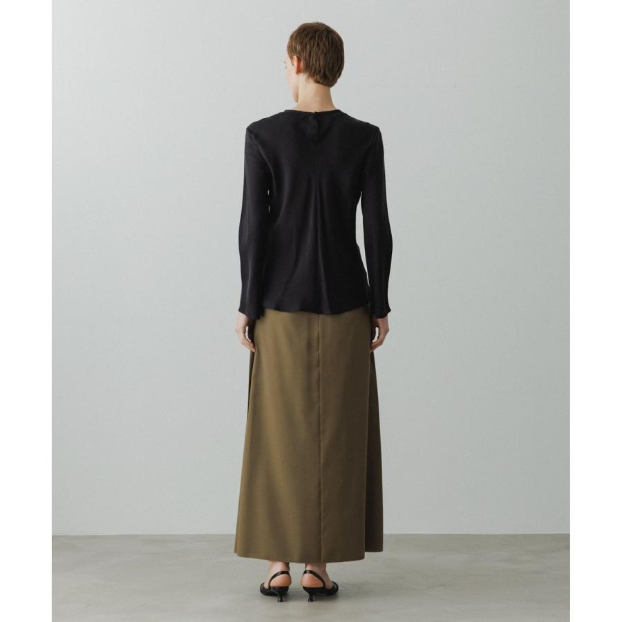 ADAM ET ROPE'（アダムエロペ） 【EMOELLE】フロントプリーツスカート