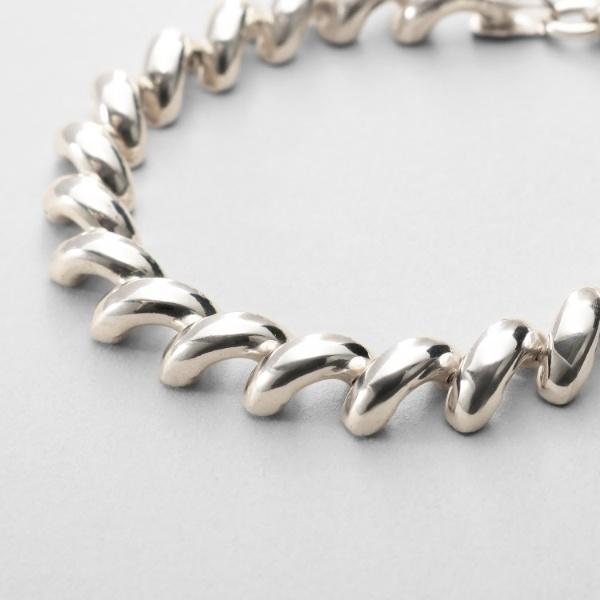 シルバー デザインチェーン サンマルコブレスレット : マルイ(丸井