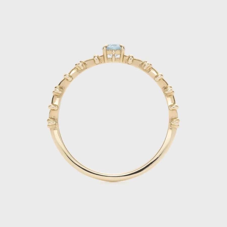NOJESS（ノジェス） 【Pocket Ring】K5アクアマリンリング : マルイ