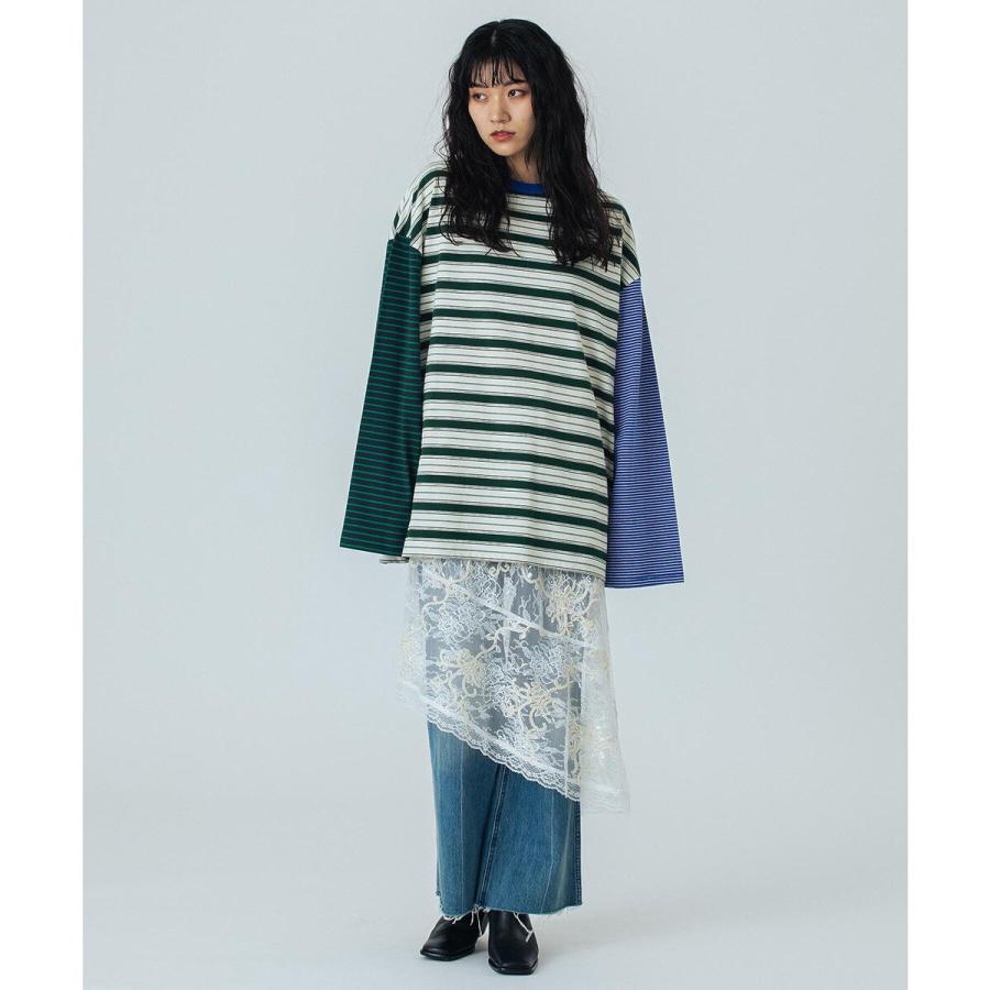 ROSE BUD（ローズバッド） CREOLME/EMBROIDERY SHEER SKIRT : マルイ