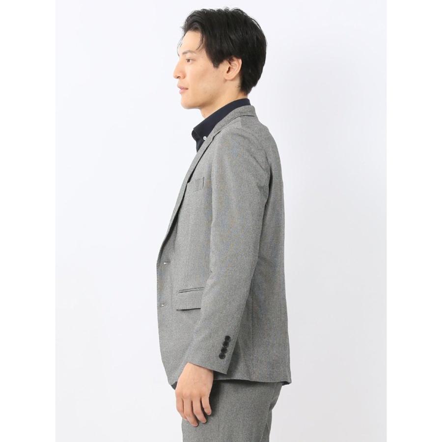 ストレッチ ウォッシャブル】タカキュー 2釦ジャケット バーズアイ