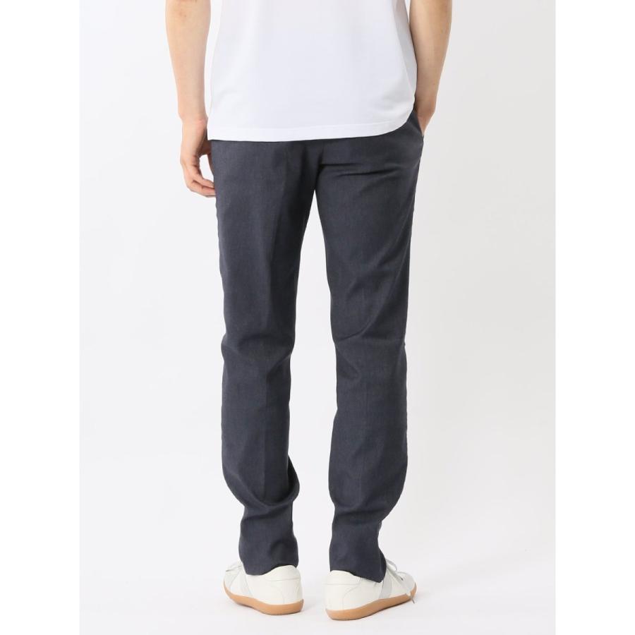 m．f．エディトリアル（m．f．editorial）/【ストレッチ ウォッシャブル】m．f．エディトリアル ノータックパンツデニム調(セットアッ… ストレッチ ウォッシャブル】m.f.エディトリアル ノータックパンツ