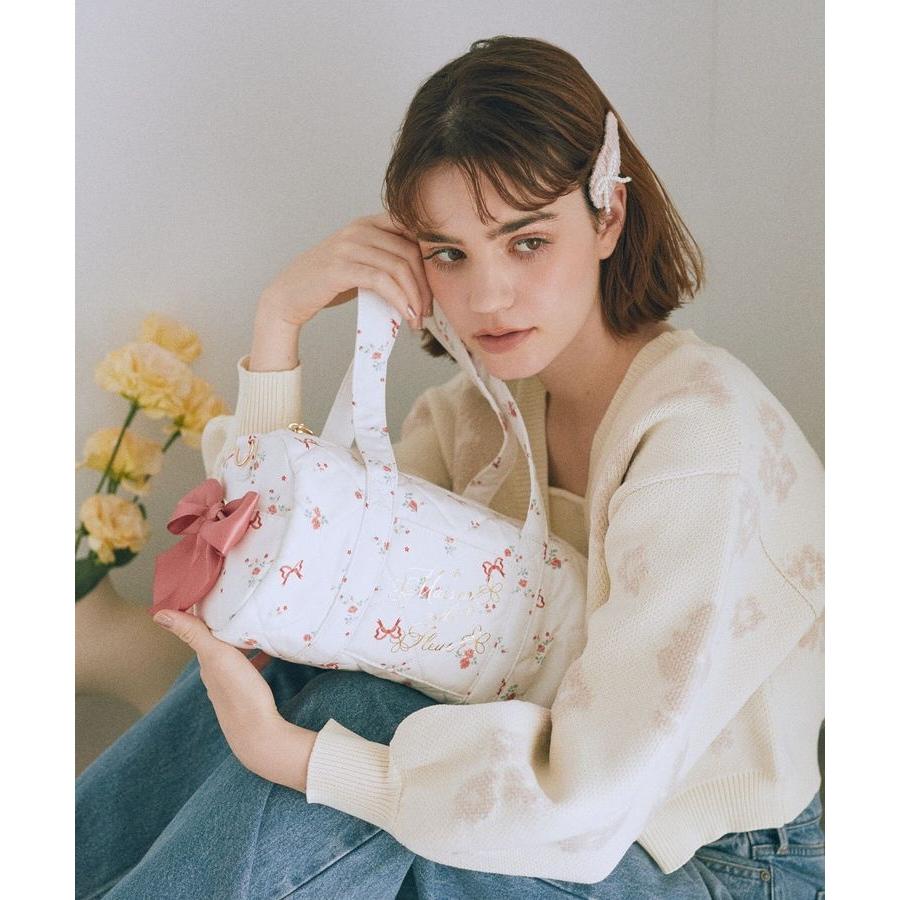 Maison de FLEUR（メゾンドフルール） フラワーリボンプリント2Way