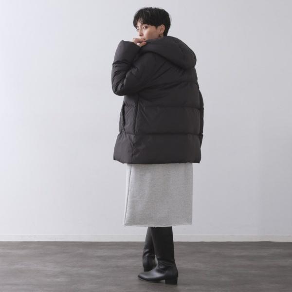 OPAQUE.CLIP（オペークドットクリップ） 撥水フードミドルダウンコート